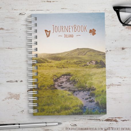 reisetagebuch für irland als abschiedsgeschenk für Reisende oder zum selber schreiben